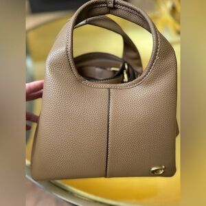 Coach Lana Polished Pebble Leather Crossbody Bag